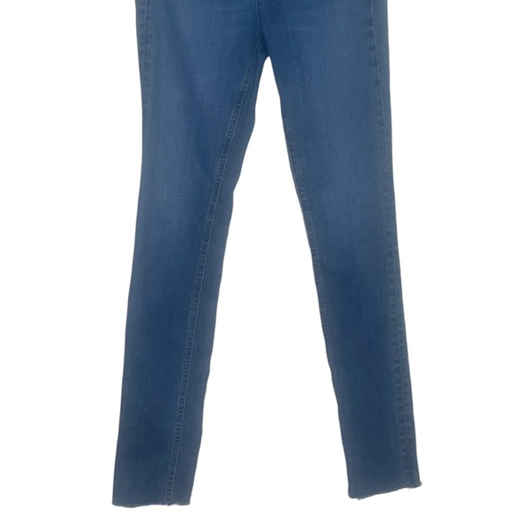 Rag & Bone El Cut Hem High Rise Skinny Size 25 Blue Jeans - Picture 3 of 11